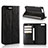 Leather Case Stands Flip Cover L01 Holder for Asus Zenfone 4 ZE554KL Black