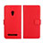 Leather Case Stands Flip Cover L01 Holder for Asus Zenfone 5 Red