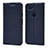 Leather Case Stands Flip Cover L01 Holder for Google Pixel 3a Blue