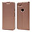 Leather Case Stands Flip Cover L01 Holder for Google Pixel 3a Rose Gold