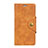 Leather Case Stands Flip Cover L01 Holder for HTC Desire 12S Orange