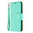 Leather Case Stands Flip Cover L01 Holder for Huawei Honor 9C Green
