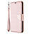 Leather Case Stands Flip Cover L01 Holder for Huawei Honor 9C Rose Gold