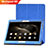 Leather Case Stands Flip Cover L01 Holder for Huawei MediaPad M2 10.0 M2-A10L Blue