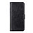 Leather Case Stands Flip Cover L01 Holder for LG K51 Black