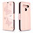 Leather Case Stands Flip Cover L01 Holder for LG K61