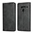 Leather Case Stands Flip Cover L01 Holder for LG V50 ThinQ 5G Black