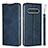 Leather Case Stands Flip Cover L01 Holder for LG V60 ThinQ 5G Blue