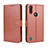 Leather Case Stands Flip Cover L01 Holder for Motorola Moto E6s (2020)