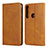 Leather Case Stands Flip Cover L01 Holder for Motorola Moto G8 Play Orange