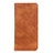 Leather Case Stands Flip Cover L01 Holder for Motorola Moto One Fusion Plus Orange