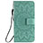 Leather Case Stands Flip Cover L01 Holder for Nokia 2.3 Green