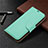 Leather Case Stands Flip Cover L01 Holder for Nokia 3.4 Matcha Green