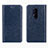 Leather Case Stands Flip Cover L01 Holder for OnePlus 8 Pro Blue