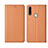 Leather Case Stands Flip Cover L01 Holder for Oppo A31 Orange