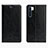 Leather Case Stands Flip Cover L01 Holder for Oppo A91 Black