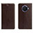 Leather Case Stands Flip Cover L01 Holder for Oppo Ace2 Brown