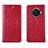 Leather Case Stands Flip Cover L01 Holder for Oppo Ace2 Red