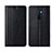 Leather Case Stands Flip Cover L01 Holder for Oppo Reno Ace Black