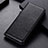 Leather Case Stands Flip Cover L01 Holder for Oppo Reno4 F Black