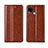 Leather Case Stands Flip Cover L01 Holder for Realme C15