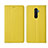 Leather Case Stands Flip Cover L01 Holder for Realme X2 Pro Yellow