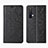 Leather Case Stands Flip Cover L01 Holder for Realme X50 5G Black
