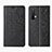 Leather Case Stands Flip Cover L01 Holder for Realme X50m 5G Black