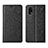 Leather Case Stands Flip Cover L01 Holder for Realme X7 Pro 5G Black