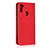 Leather Case Stands Flip Cover L01 Holder for Samsung Galaxy A11 Red