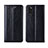 Leather Case Stands Flip Cover L01 Holder for Samsung Galaxy M51 Black