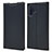 Leather Case Stands Flip Cover L01 Holder for Samsung Galaxy Note 10 Plus 5G Black