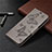 Leather Case Stands Flip Cover L01 Holder for Samsung Galaxy S20 FE 5G Gray