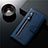 Leather Case Stands Flip Cover L01 Holder for Samsung Galaxy S20 Plus 5G Blue