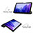 Leather Case Stands Flip Cover L01 Holder for Samsung Galaxy Tab A7 Wi-Fi 10.4 SM-T500