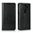 Leather Case Stands Flip Cover L01 Holder for Sharp AQUOS Sense4 Plus Black