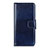 Leather Case Stands Flip Cover L01 Holder for Sony Xperia 5 II Blue