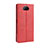 Leather Case Stands Flip Cover L01 Holder for Sony Xperia 8 Lite Red