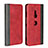 Leather Case Stands Flip Cover L01 Holder for Sony Xperia XZ3 Red