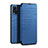 Leather Case Stands Flip Cover L01 Holder for Vivo V20 Pro 5G Blue