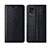 Leather Case Stands Flip Cover L01 Holder for Xiaomi Mi 10 Lite Black
