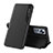 Leather Case Stands Flip Cover L01 Holder for Xiaomi Mi 12 Pro 5G Black