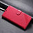 Leather Case Stands Flip Cover L01 Holder for Xiaomi Redmi 8A Red