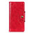 Leather Case Stands Flip Cover L01 Holder for Xiaomi Redmi Note 9 Pro Red