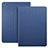 Leather Case Stands Flip Cover L02 for Apple iPad 2 Blue