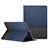 Leather Case Stands Flip Cover L02 for Apple iPad Mini 2 Blue