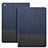 Leather Case Stands Flip Cover L02 for Apple iPad Mini 4 Blue