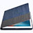 Leather Case Stands Flip Cover L02 for Apple New iPad 9.7 (2017) Blue