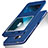 Leather Case Stands Flip Cover L02 for Huawei GR5 Blue