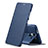 Leather Case Stands Flip Cover L02 for Huawei Honor 7 Blue